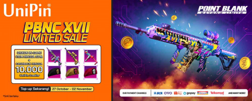 Special PBNC XVII Harga Kena Headshot! Top Up Hemat Hanya di UniPin!